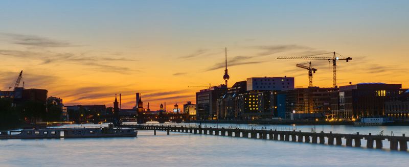 Blick über Berlin mit dem Fernsehturm